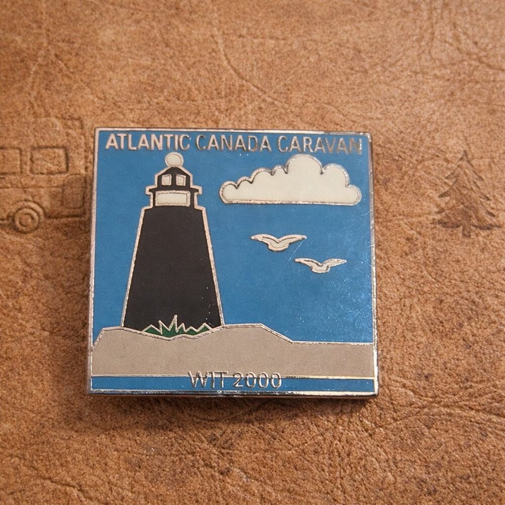 Winnebago International Travelers WIT 2000 Lapel Pin - Atlantic Canada Caravan